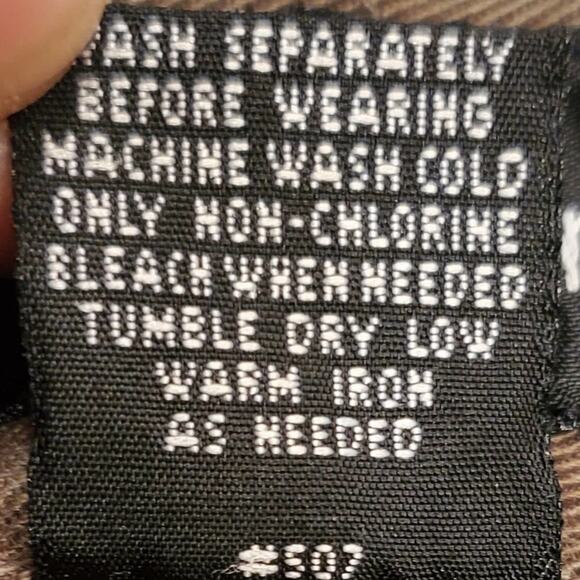 Xhilaration Junior's Army Green Jean Midi Skirt Raw Hem Size 13 - Picture 8 of 8